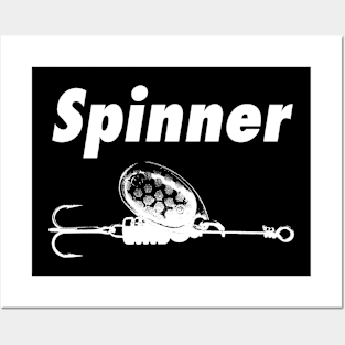 Spinner bait tacklebox white Posters and Art